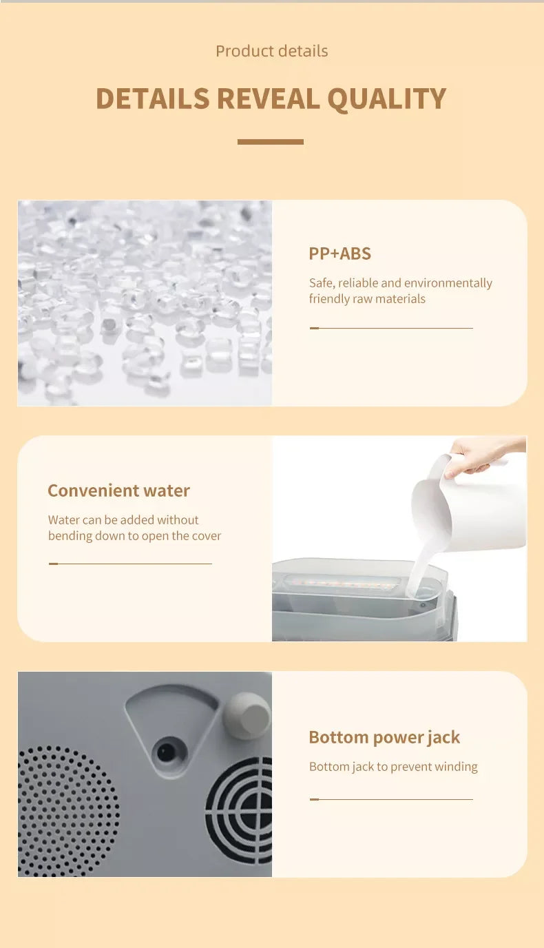 Cool-Mist Impeller Humidifier - with Essential Oil Defuser