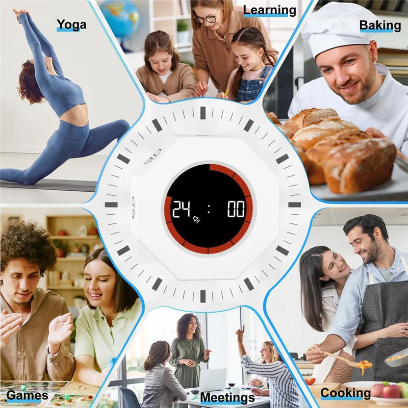 Rotating Digital Timer