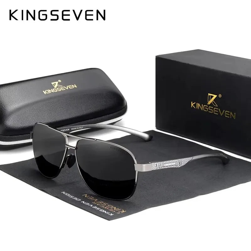 KINGSEVEN Polarized Aluminum Sunglasses