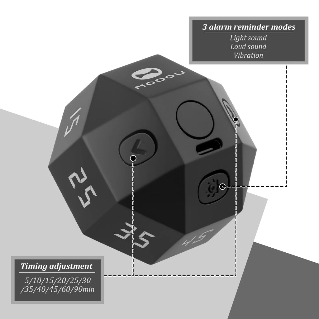 Rotating Cube Timer