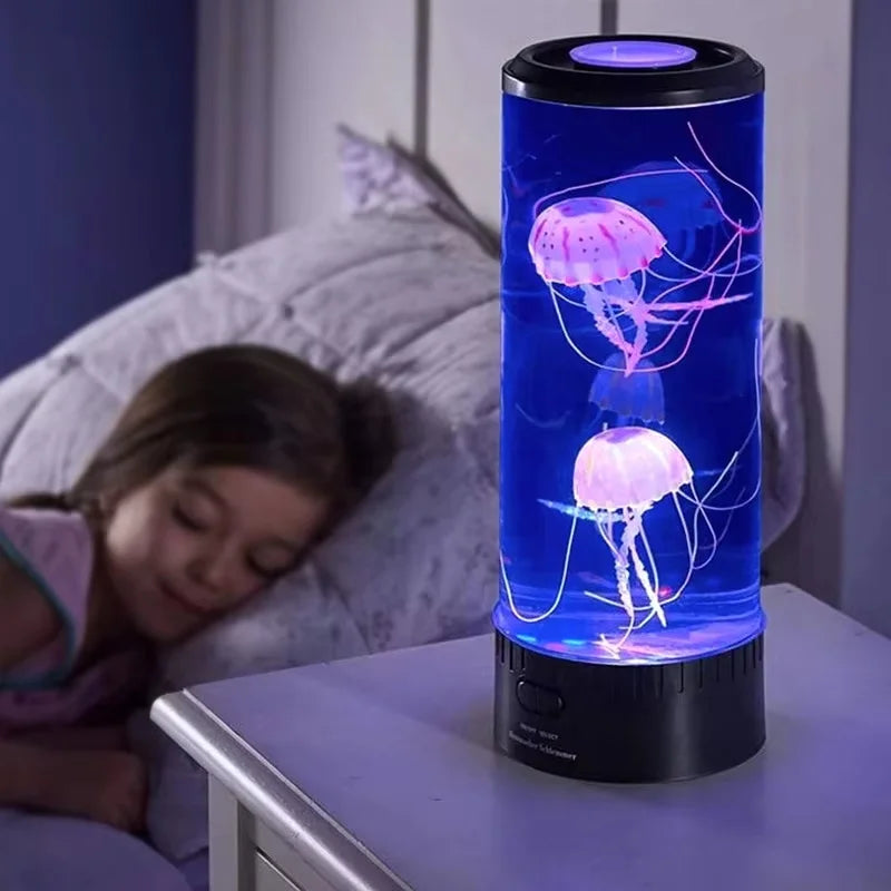 7 Color Color - Changing Jellyfish Led Lamp