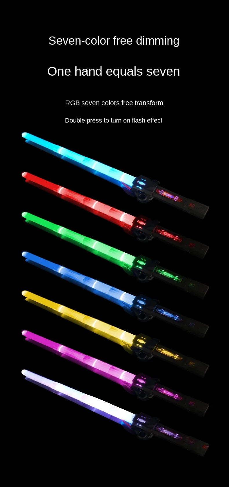 Retractable Lightsaber with USB Charging