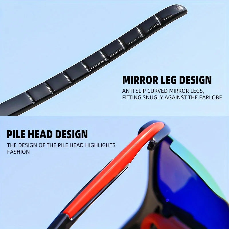 Polarized Sports  Sunglasses Half-Frame
