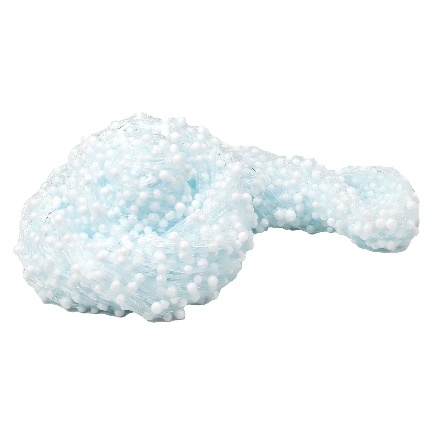 120ml Foam Balls Crystal Slime Kit with Crunchy Beads, Premade Slime Set for Teens, Perfect Stress-Relieving toy Christmas Gift