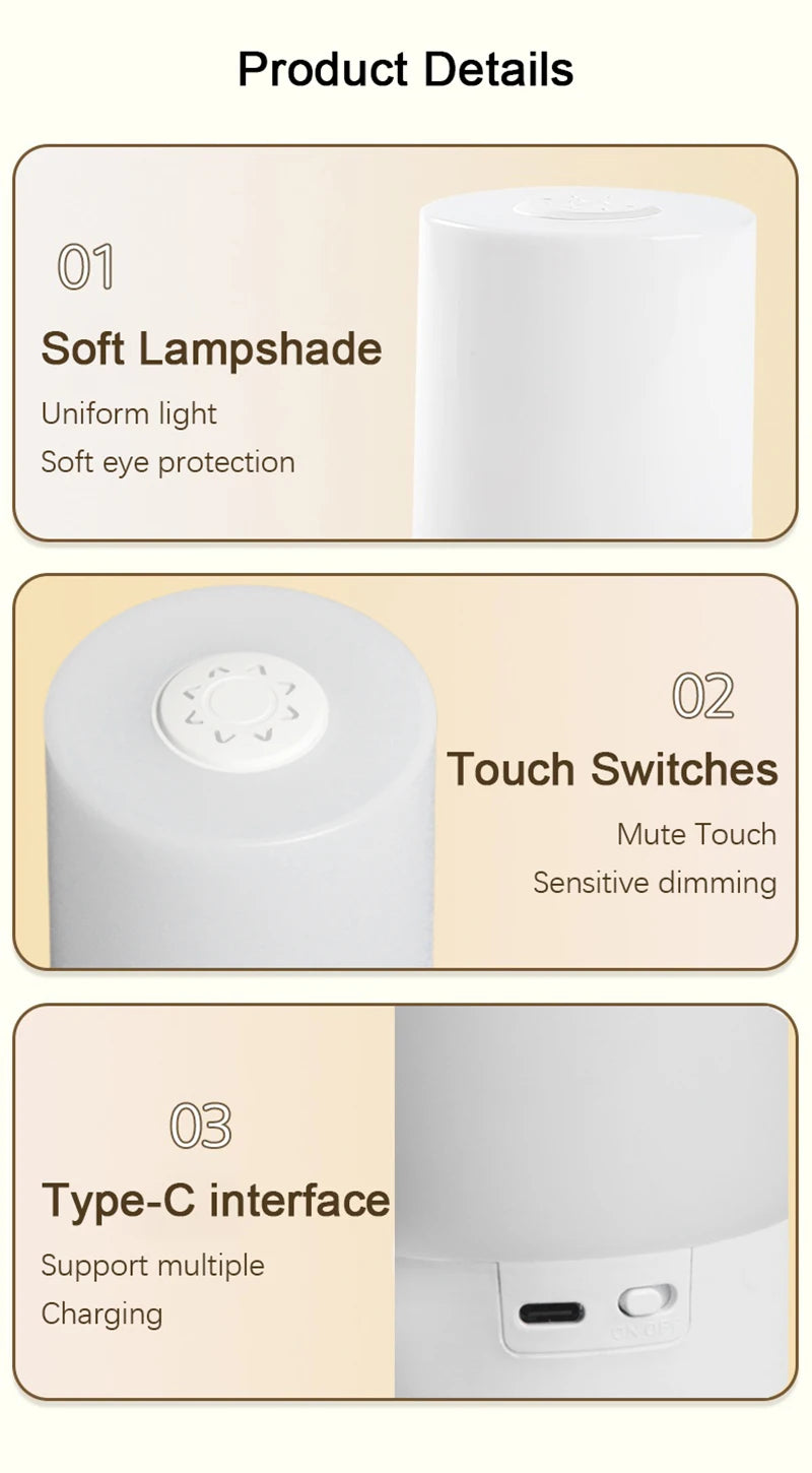 Dimmable Touch Control Lamp
