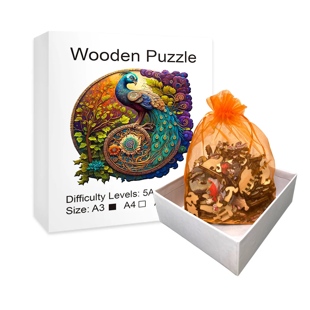 Brain Training - Wooden Puzzle