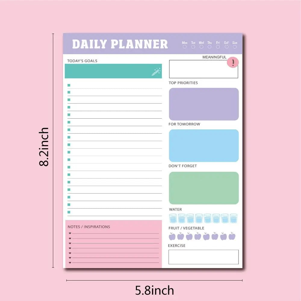 60 Sheet-To Do List  Notepad