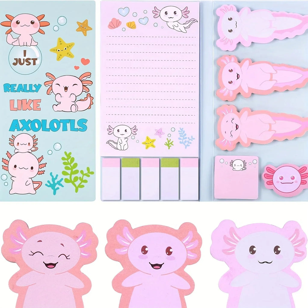 Sticky  Notes - Kawai Characters- Multi Size -Multi Pack