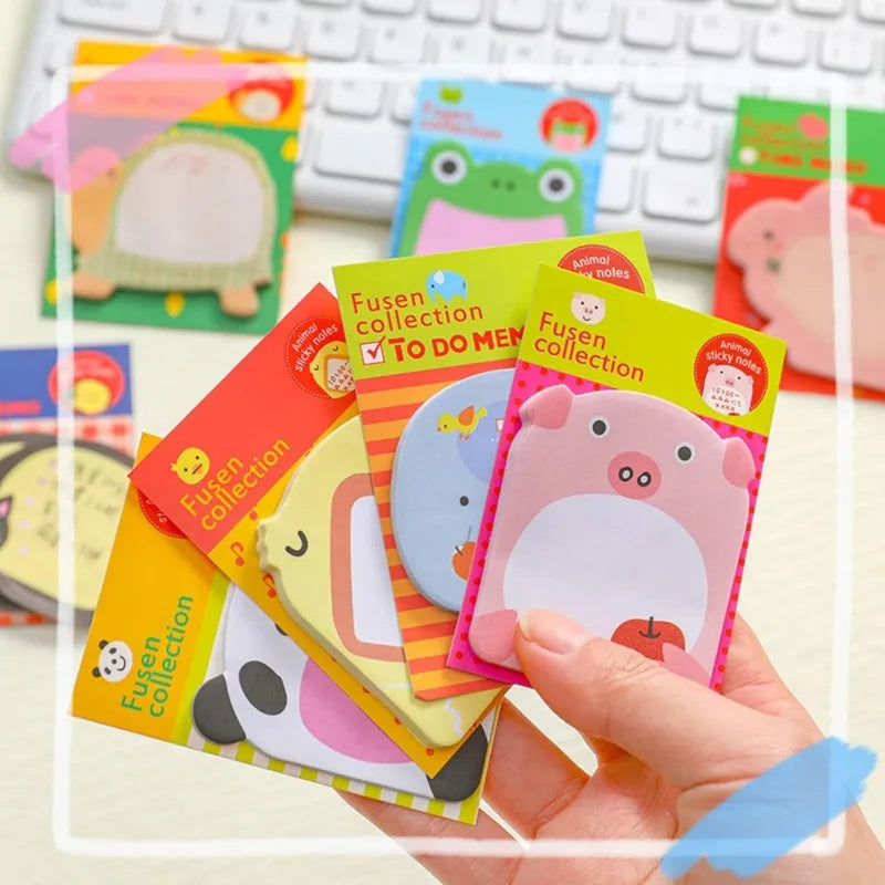 Cute Animal Sticky Notes