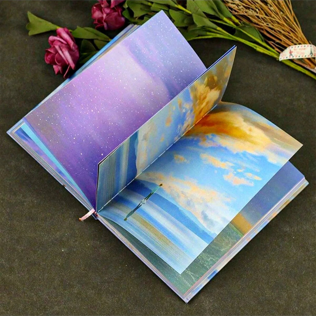 Hardcover Journal - with Sketchbook Original illustrations on every page