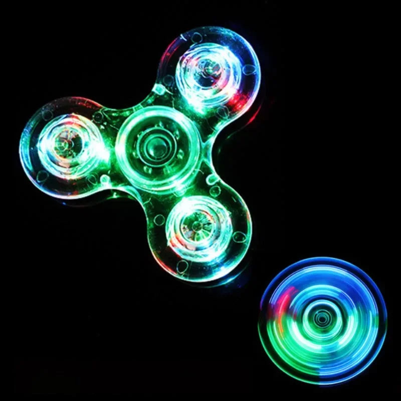 Luminous LED light Fidget Spinner
