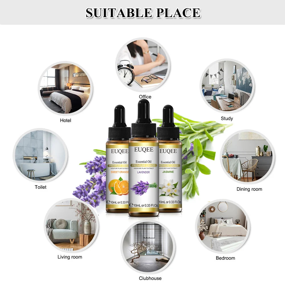 Eco friendly -Essential Oils with Dropper