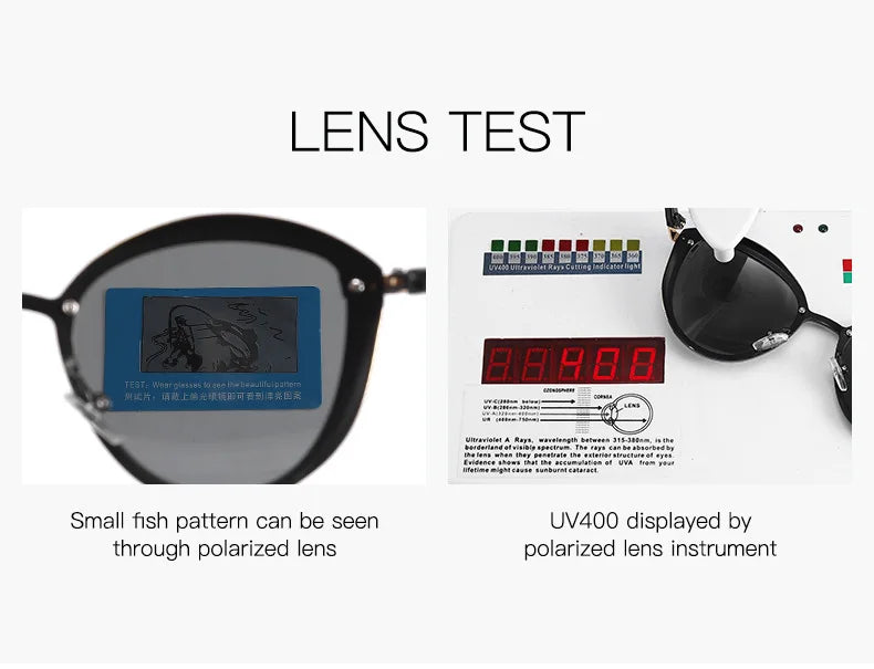 Polarized Sunglasses Women Retro Round UV Protection Dazzling Sun Glasses Premium Sense Sports Outdoor Travel Eyewear T227