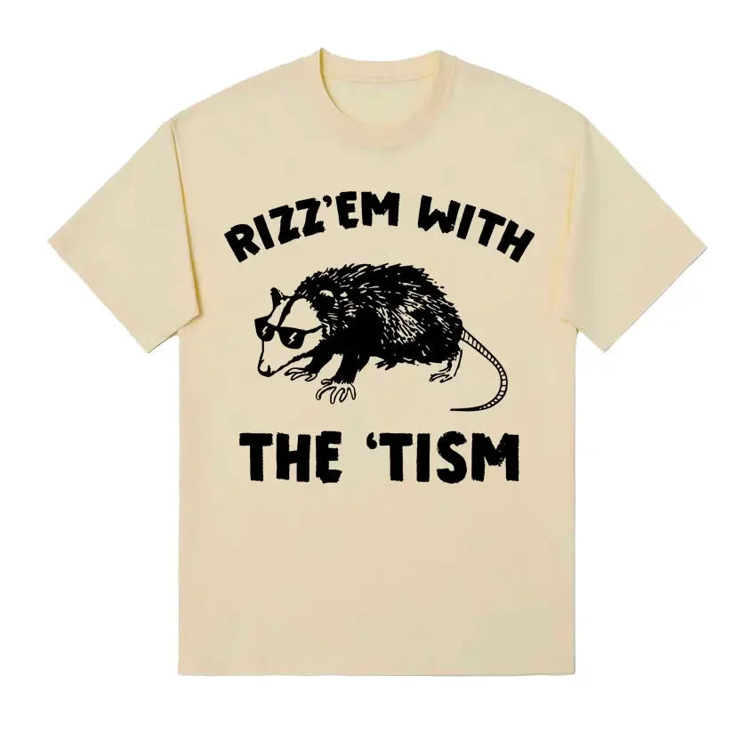 Taggles - Rizz Em with The Tism Funny Graphic Tee