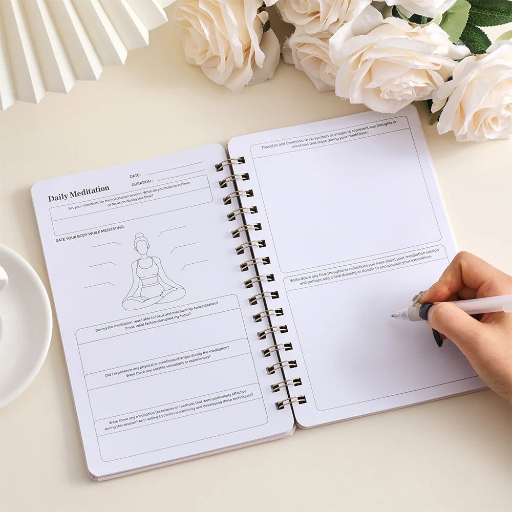 Hardcover Meditation Journal