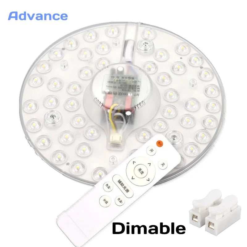 Dimable Module LED Ceiling Lamp dim-able 24W 36W 48W 64W 80W Double Bulb Light Octopus Double Energy Saving Ceiling Decoration