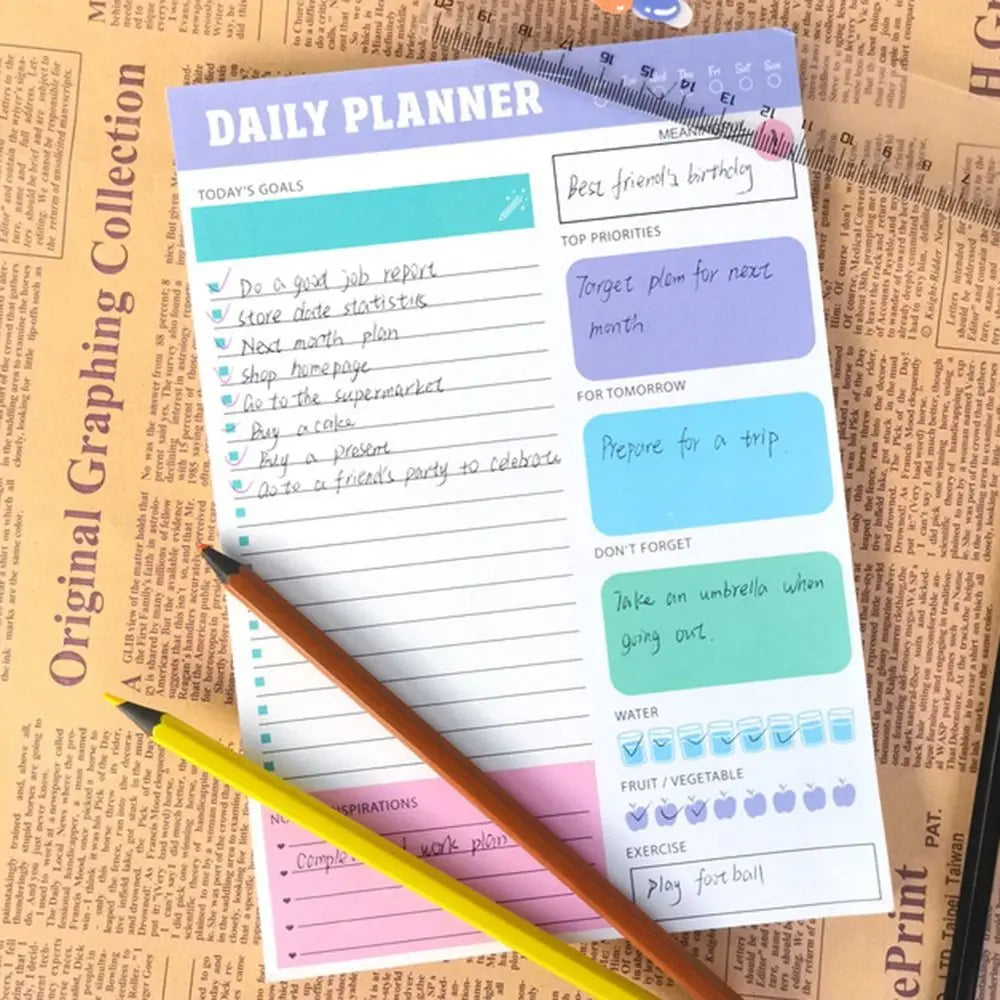 Daily "To Do" List - Easy Tea