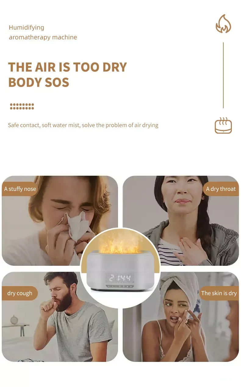 Cool-Mist Impeller Humidifier - with Essential Oil Defuser