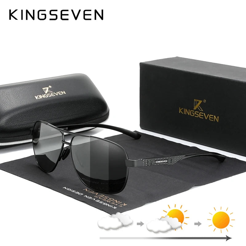 KINGSEVEN Polarized Aluminum Sunglasses