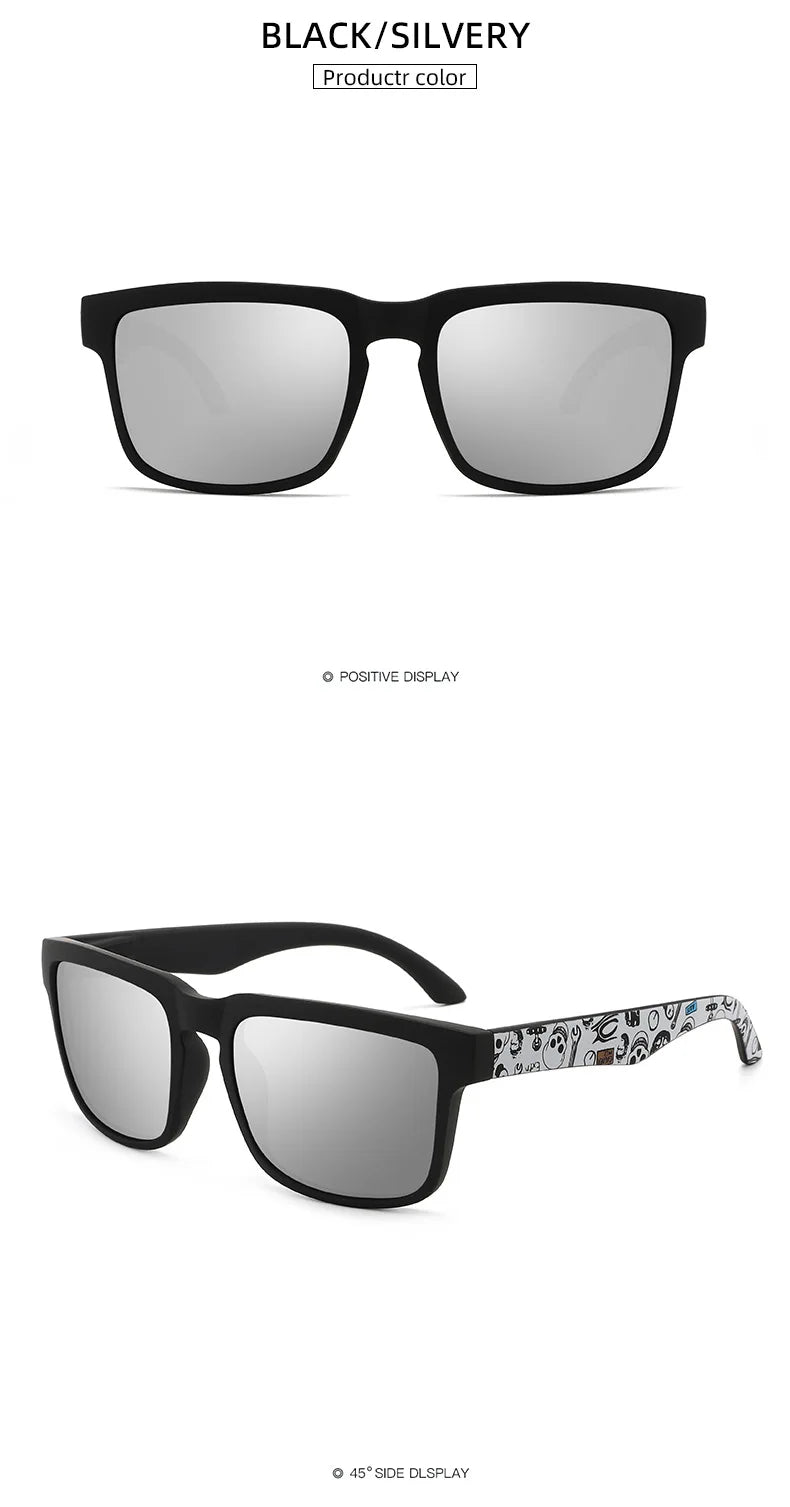 Polarized Fishing Sunglasses Men Driving Running Golf Cycling Sunglasses UV400 Protection Square Night Vision Glasses Wholesale