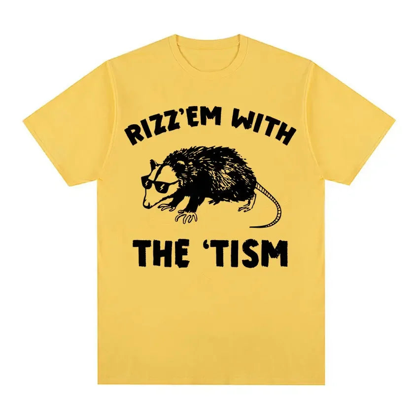 Taggles - Rizz Em with The Tism Funny Graphic Tee