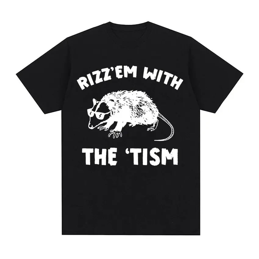 Taggles - Rizz Em with The Tism Funny Graphic Tee