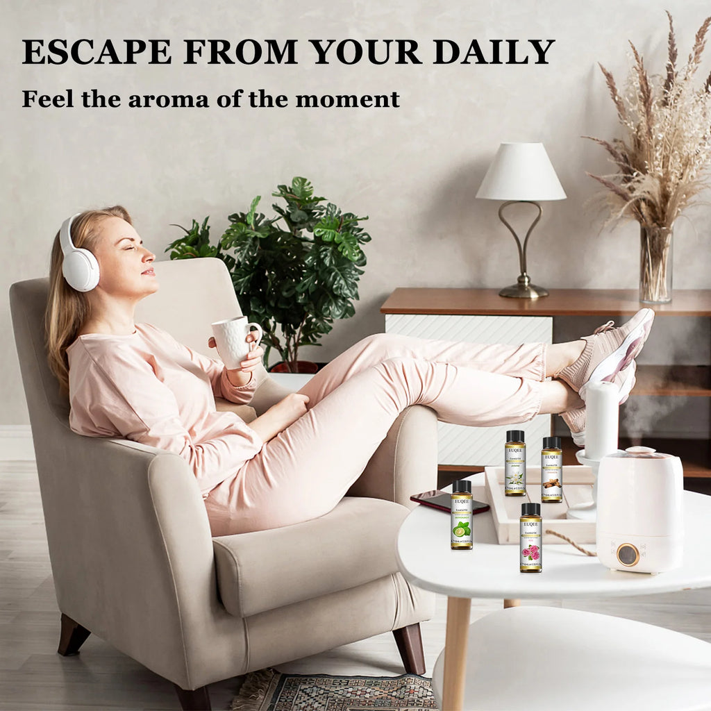 Eco friendly -Essential Oils with Dropper