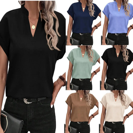 V-neck Blouse
