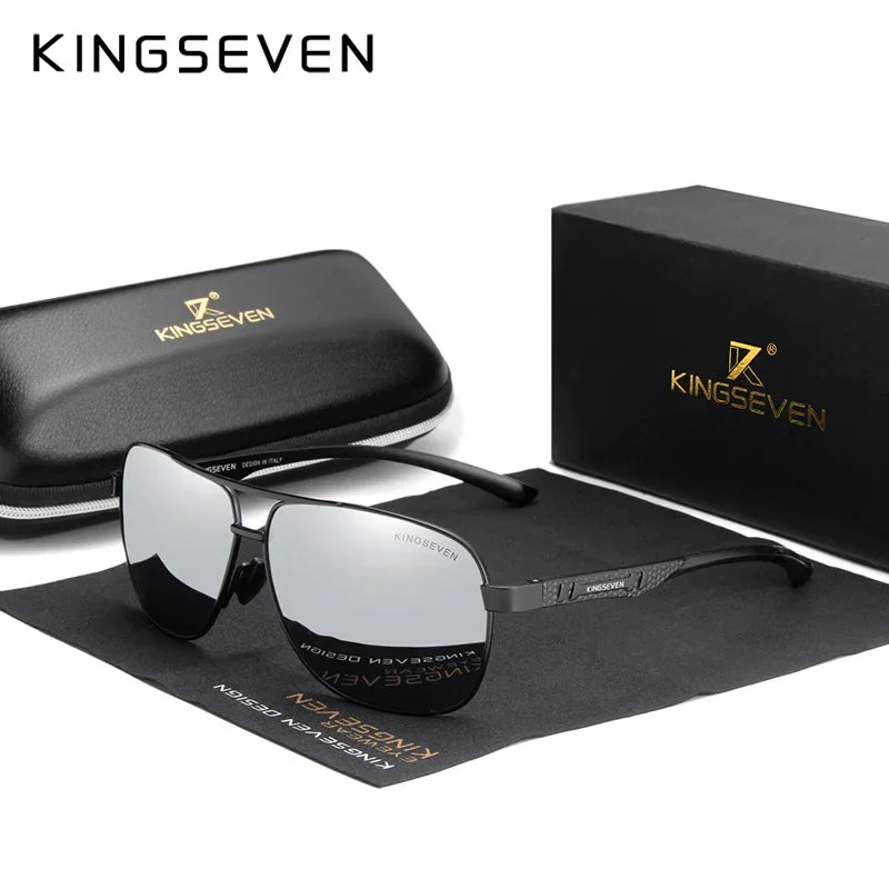 KINGSEVEN Polarized Aluminum Sunglasses