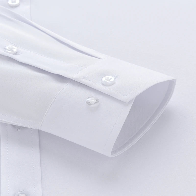 Bamboo Fiber Long Sleeve Stretch Shirts