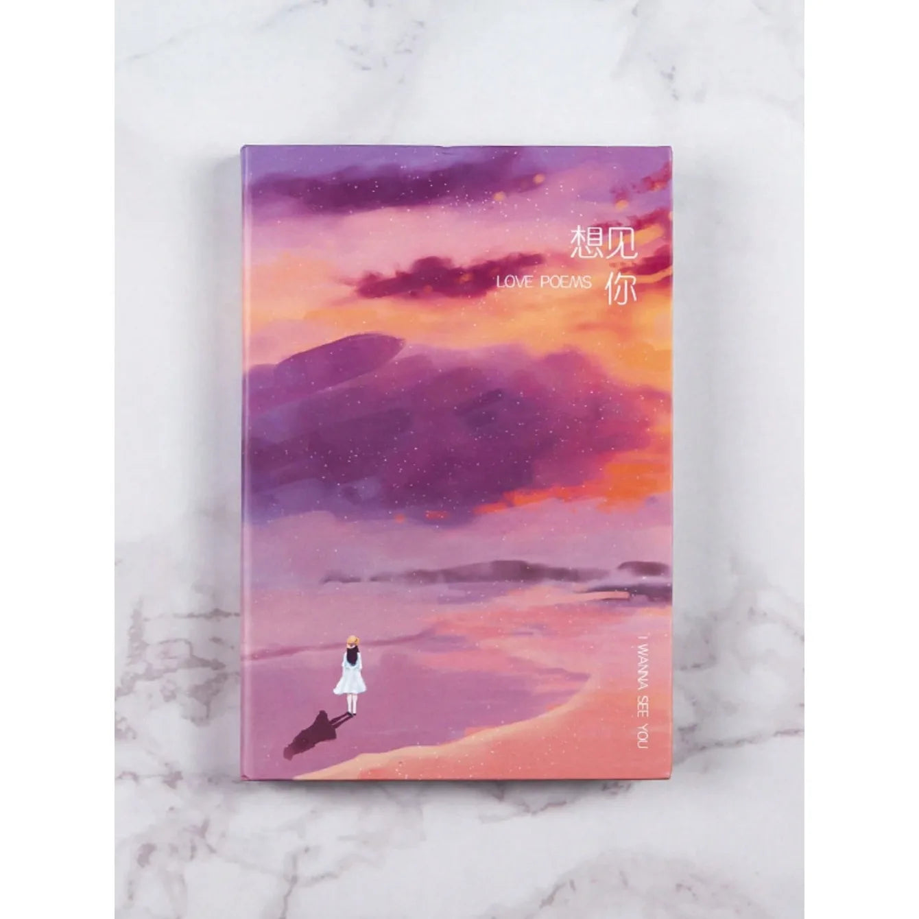 Hardcover Journal - with Sketchbook Original illustrations on every page