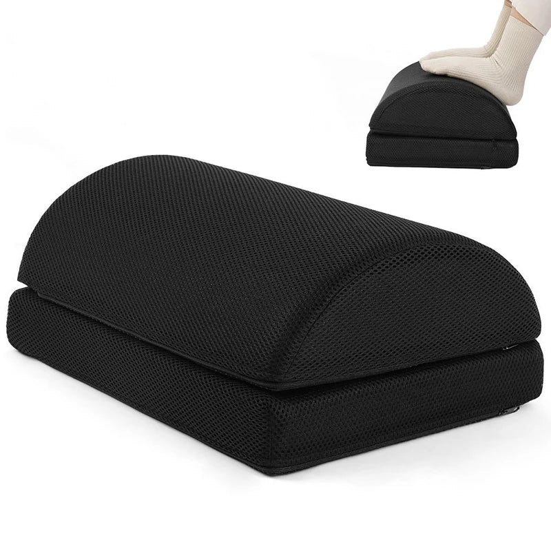 Soft Memory Foam Footrest - Adjustable Size