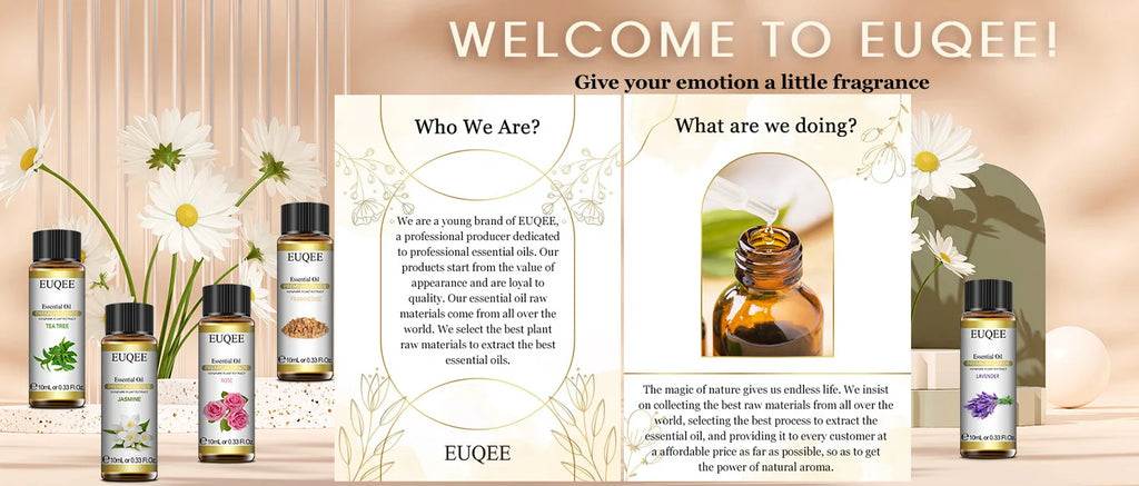 Eco friendly -Essential Oils with Dropper