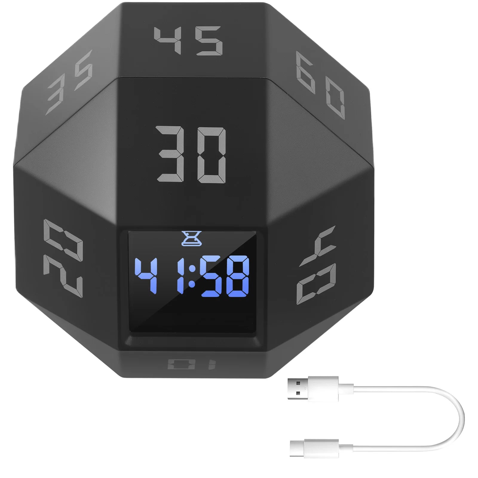 Rotating Cube Timer