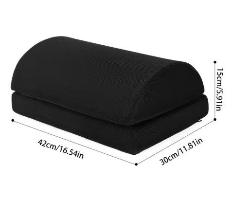 Soft Memory Foam Footrest - Adjustable Size