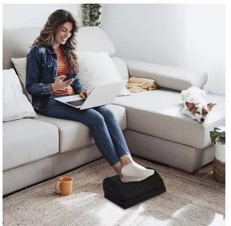 Soft Memory Foam Footrest - Adjustable Size